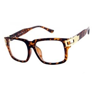 Classic Retro Clear Lens Glasses Mariano Square